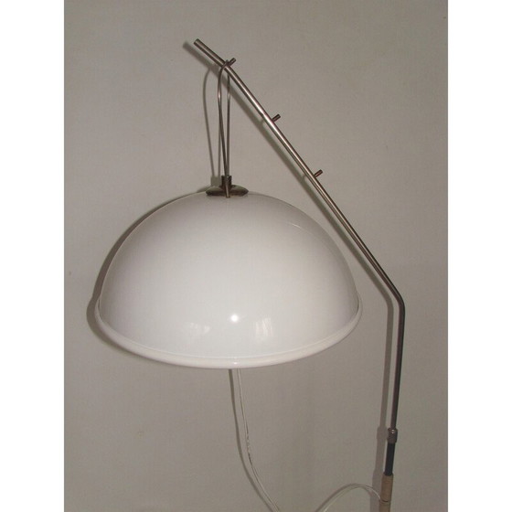 Image 1 of Vintage metal and acrylic floor lamp