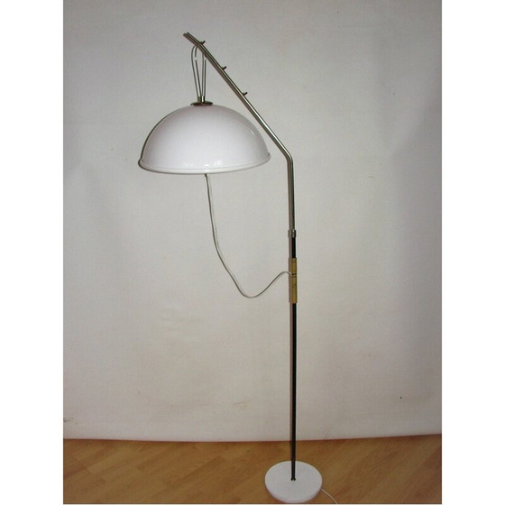 Image 1 of Vintage metal and acrylic floor lamp