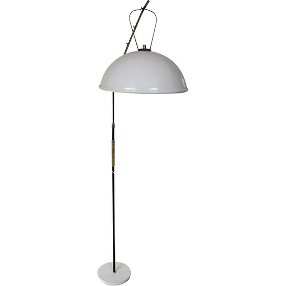 Image 1 of Vintage metal and acrylic floor lamp