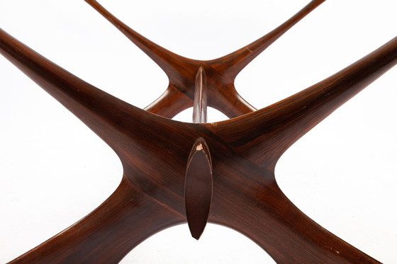 Image 1 of Frederik Schriever-Abelen de Condor rosewood coffee table