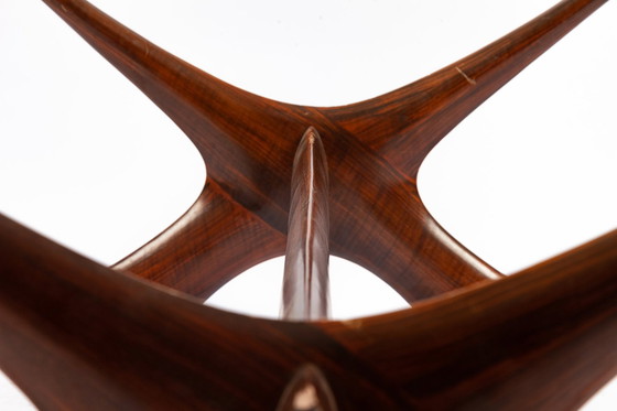 Image 1 of Frederik Schriever-Abelen de Condor rosewood coffee table