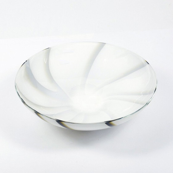 Image 1 of Vintage glass bowl for Vetreria Barbieri, Italy 1970s