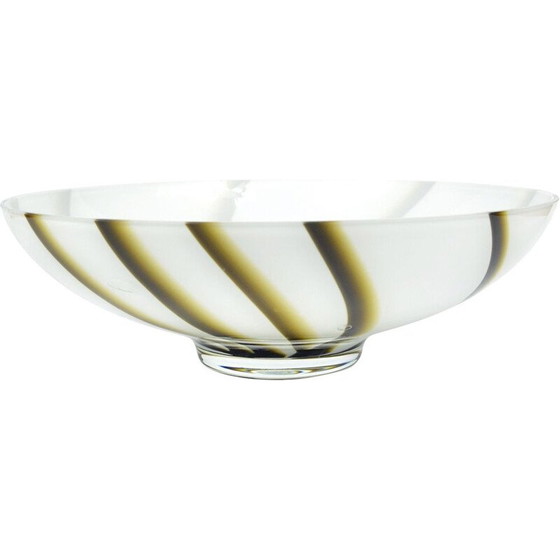 Image 1 of Vintage glass bowl for Vetreria Barbieri, Italy 1970s