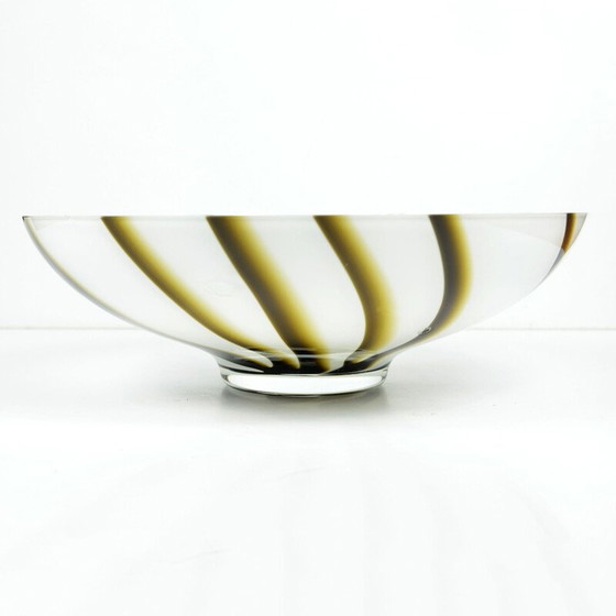 Image 1 of Vintage glass bowl for Vetreria Barbieri, Italy 1970s