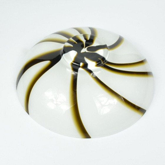 Image 1 of Vintage glass bowl for Vetreria Barbieri, Italy 1970s