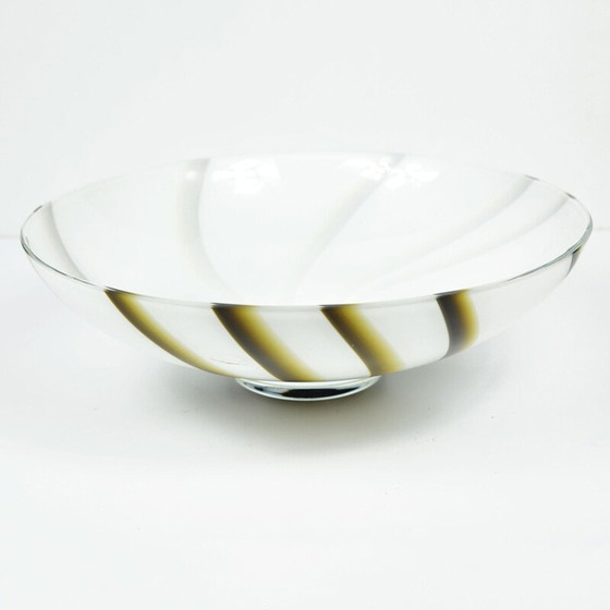 Image 1 of Vintage glass bowl for Vetreria Barbieri, Italy 1970s