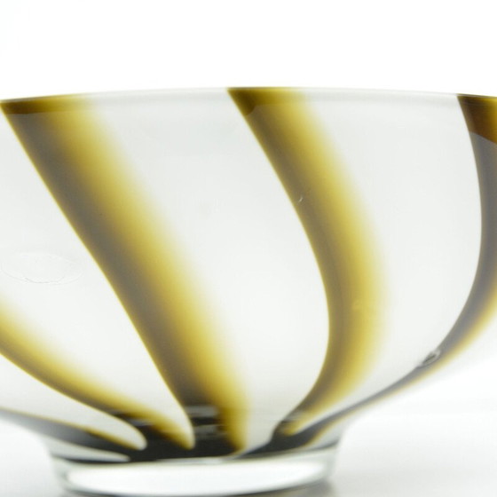 Image 1 of Vintage glass bowl for Vetreria Barbieri, Italy 1970s