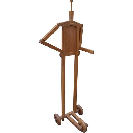 Vintage wooden mannequin by Berotoys, Italy 1980