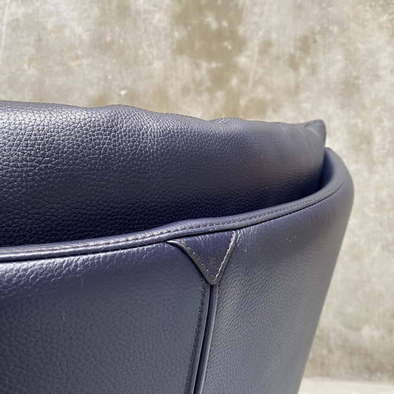 Image 1 of Cassina Palmaria Leather Armchair design Vico Magistretti