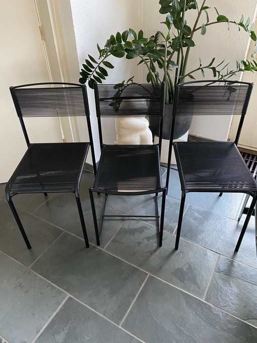 3x lias Spaghetti Chair 101 By Giandomenico Belotti