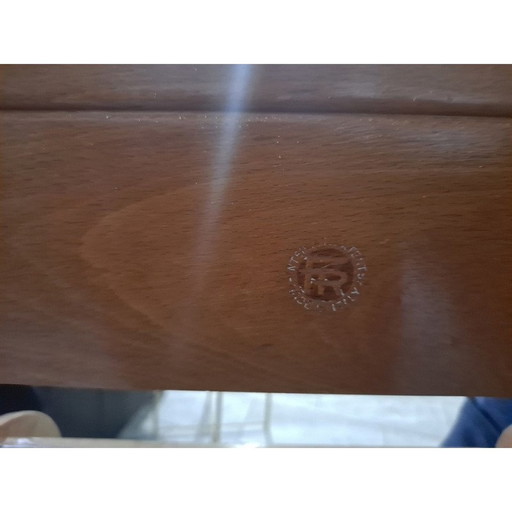 Vestido italiano vintage de madera de Ico Parisi para Fratelli Reguitti