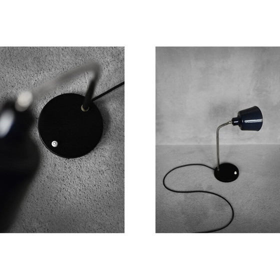 Image 1 of Lampada da scrivania industriale vintage in metallo, Polonia 1950