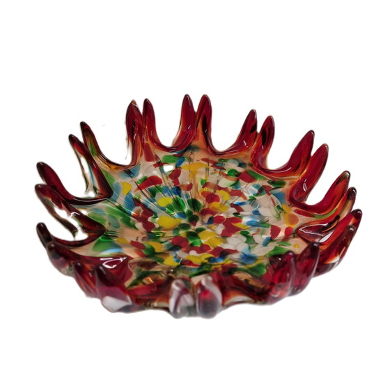 Image 1 of Mouth-blown glass fruit bowl