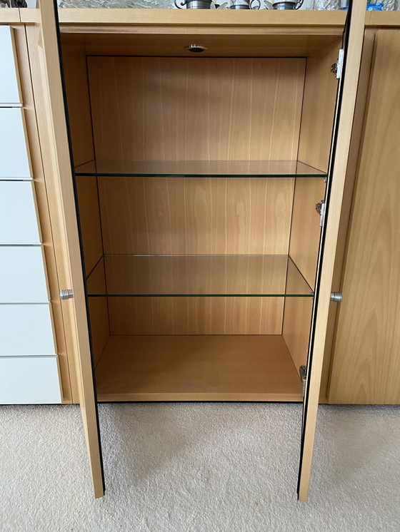 Image 1 of Leolux High Sideboard Light Oak