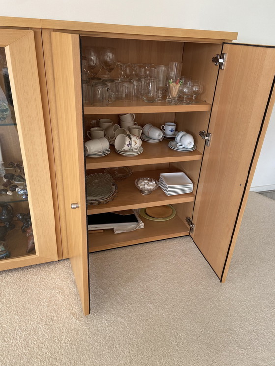 Image 1 of Leolux High Sideboard Light Oak