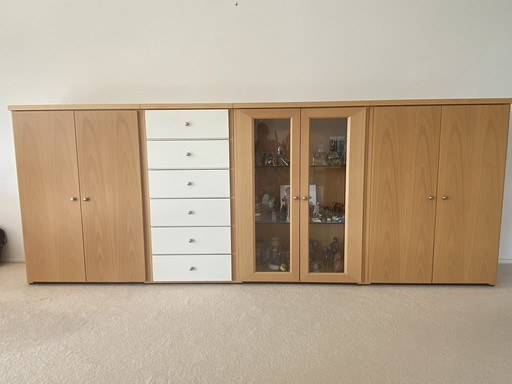 Leolux High Sideboard Light Oak