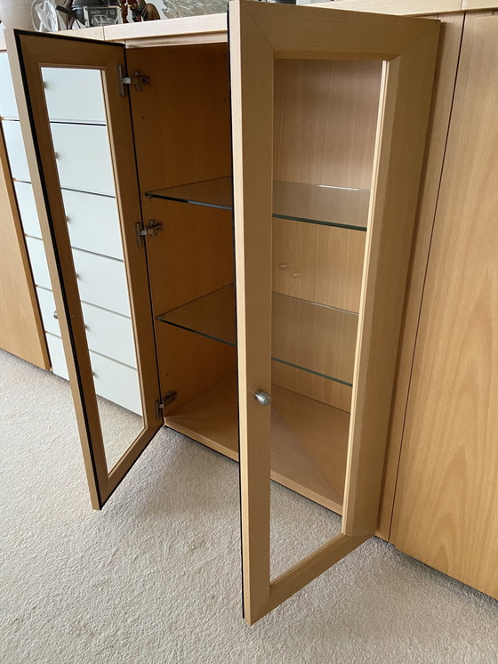 Image 1 of Leolux High Sideboard Light Oak