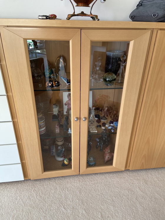 Image 1 of Leolux High Sideboard Light Oak