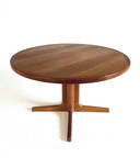 Mesa de comedor danesa extensible '60