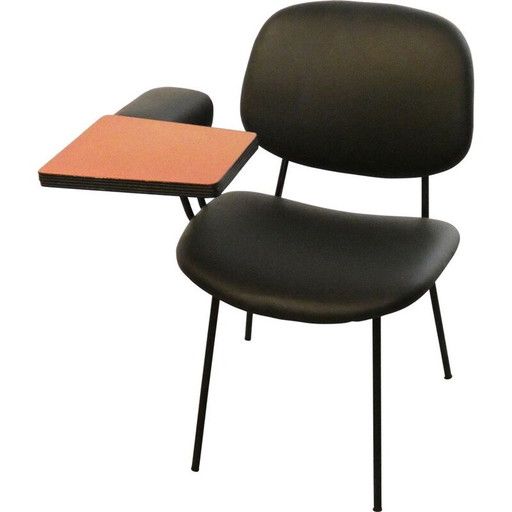 Vintage writing chair by Olivetti Arredamenti Metallici, 1950