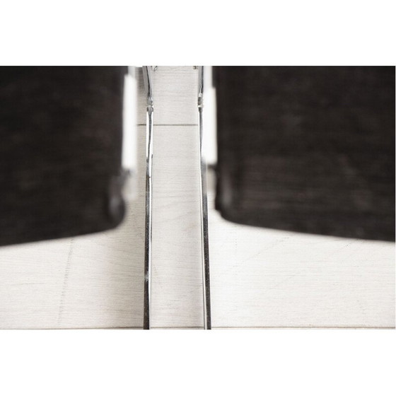 Image 1 of Set of 4 vintage chrome chairs by Richard Young, 1970s