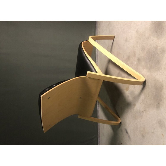 Image 1 of Pair of vintage birch plywood armchairs by Nadin by Hans Peter Weidmann for Artek, 1990