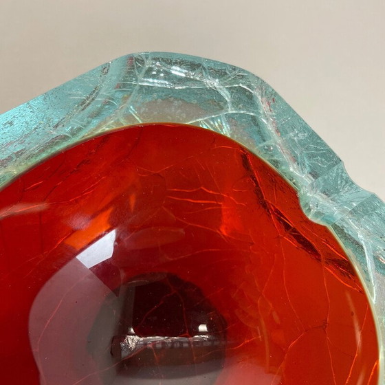 Image 1 of Vintage Murano glass ashtray, Italy 1970s