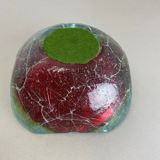 Image 1 of Vintage Murano glass ashtray, Italy 1970s