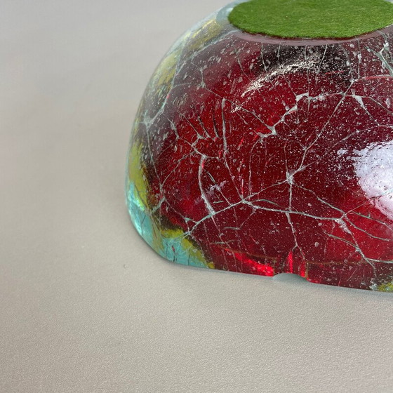 Image 1 of Vintage Murano glass ashtray, Italy 1970s