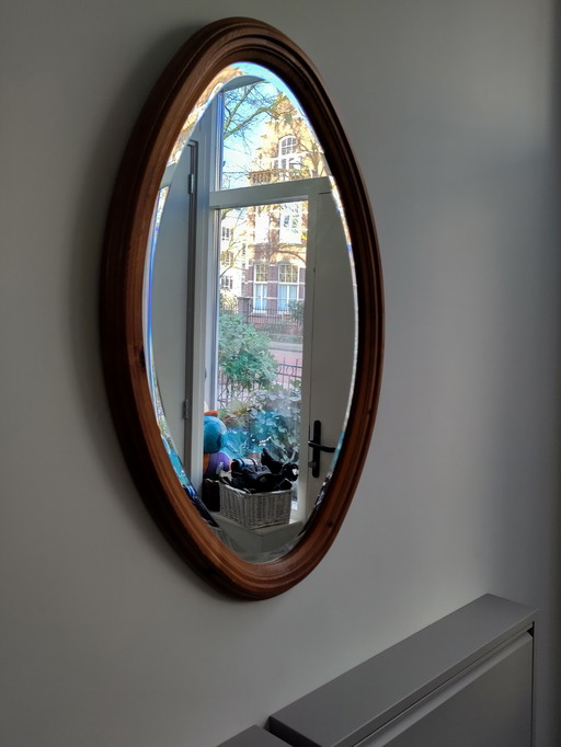 Antique Oval Mirror