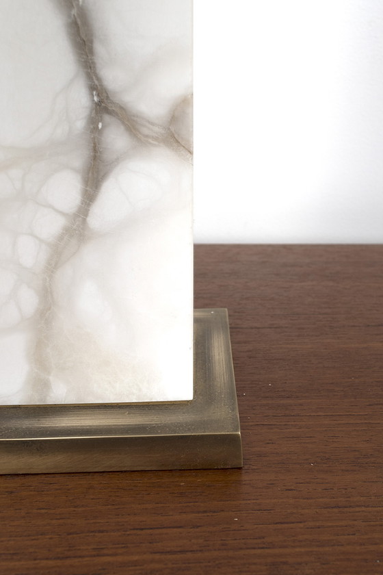 Image 1 of Marble table lamp