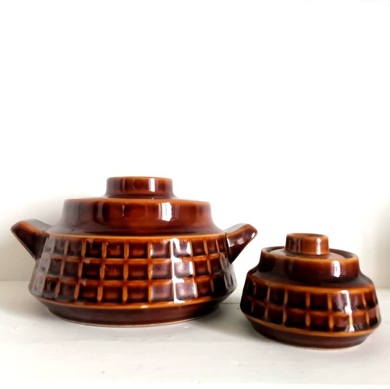 Image 1 of 2 X Pots Porcelain Pruzskow, Poland About 1960