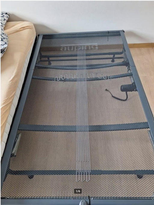 Auping Bed Base With Mattress With Electrically Adjustable Head