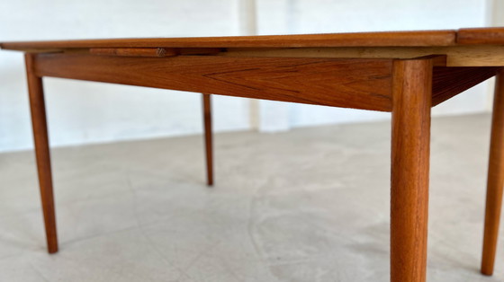 Image 1 of Danish Teak Midcentury Dining Table By Ar Møbler.