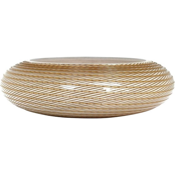 Image 1 of Bol vintage en verre par Lino Tagliapietra, Italie 1982