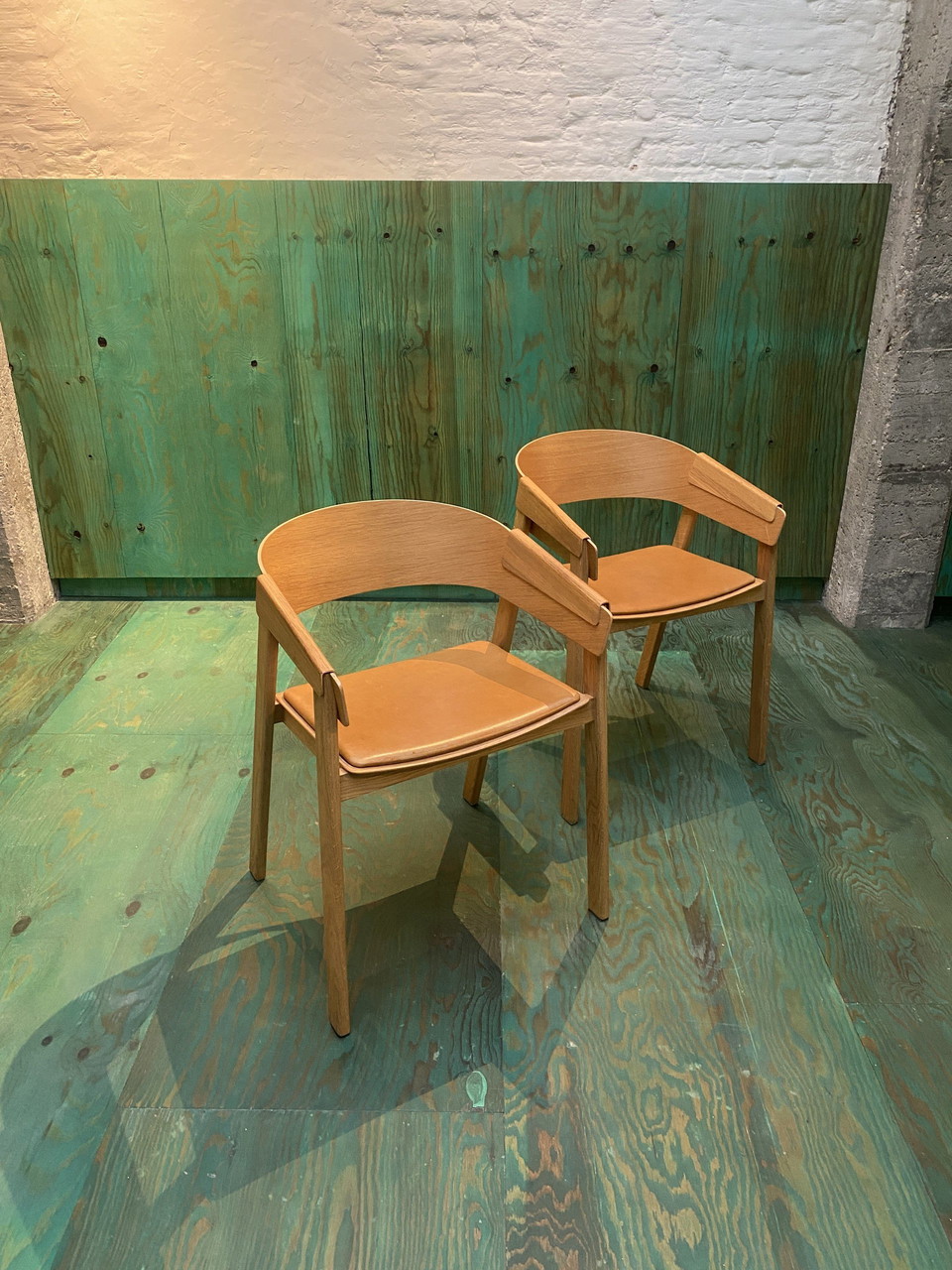 oak muuto cover armchair