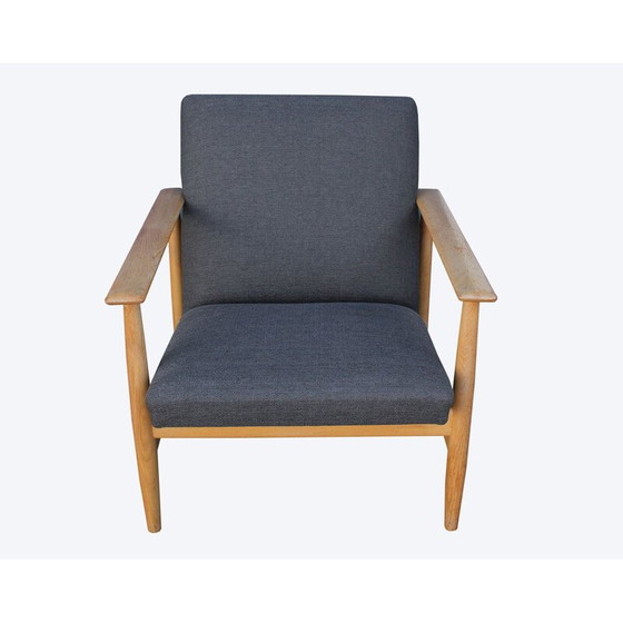 Image 1 of Vintage Wilhelm Knol armchair in oak 1960s