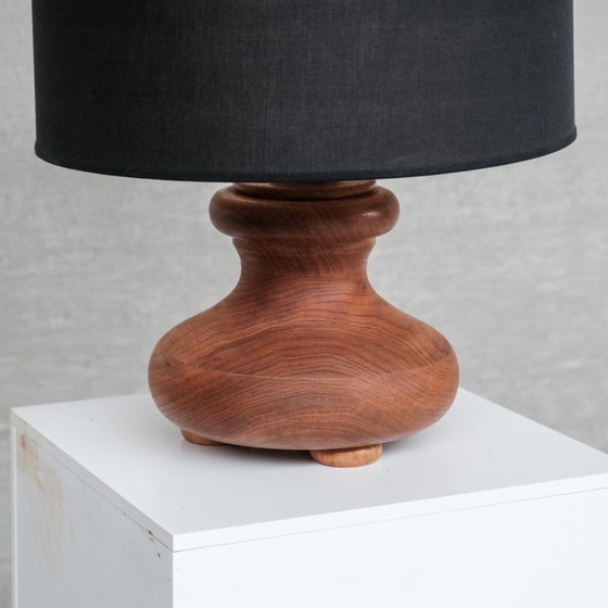 Image 1 of Vintage wooden table lamp, Italy 1980