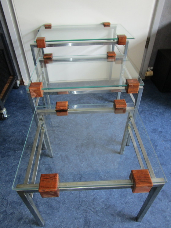 Image 1 of Vintage Mini Set Side Tables