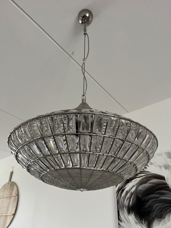 Image 1 of Glass faceted pendant lamp