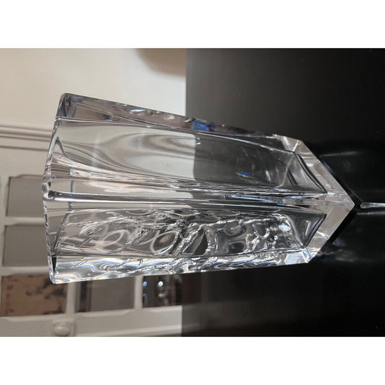 Image 1 of Vintage crystal vase by Daum, 1970s