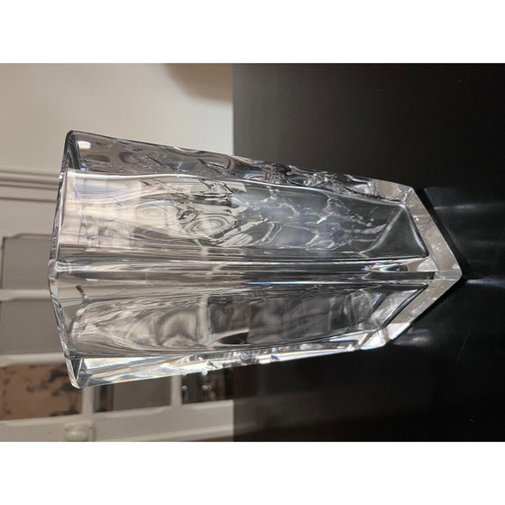 Image 1 of Vintage crystal vase by Daum, 1970s