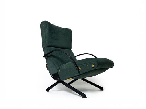 P40 Lounge Chair By Osvaldo Borsani For Tecno, 1970'S