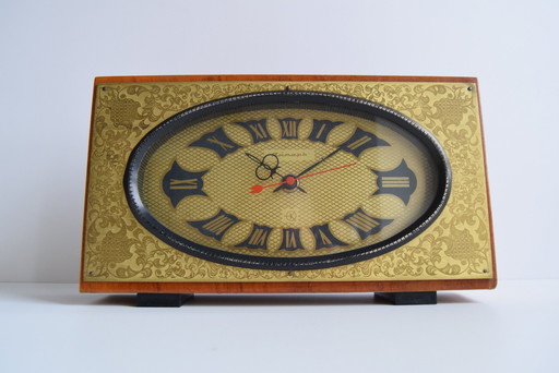 Vintage Table Clock, Russia, 1970'S. 