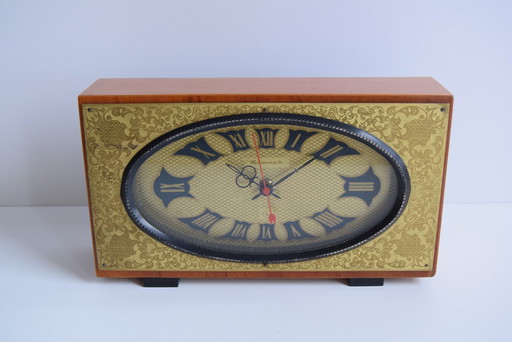 Vintage Table Clock, Russia, 1970'S. 