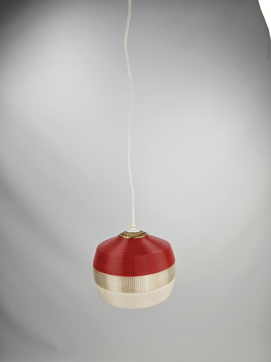 Image 1 of Lampe suspendue Rotaflex 1950s