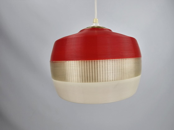 Image 1 of Lampe suspendue Rotaflex 1950s