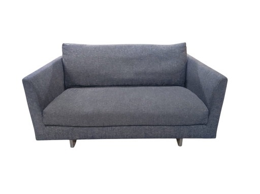 Montis Axel Loveseat Gijs Papavoine Gray Plush Fabric