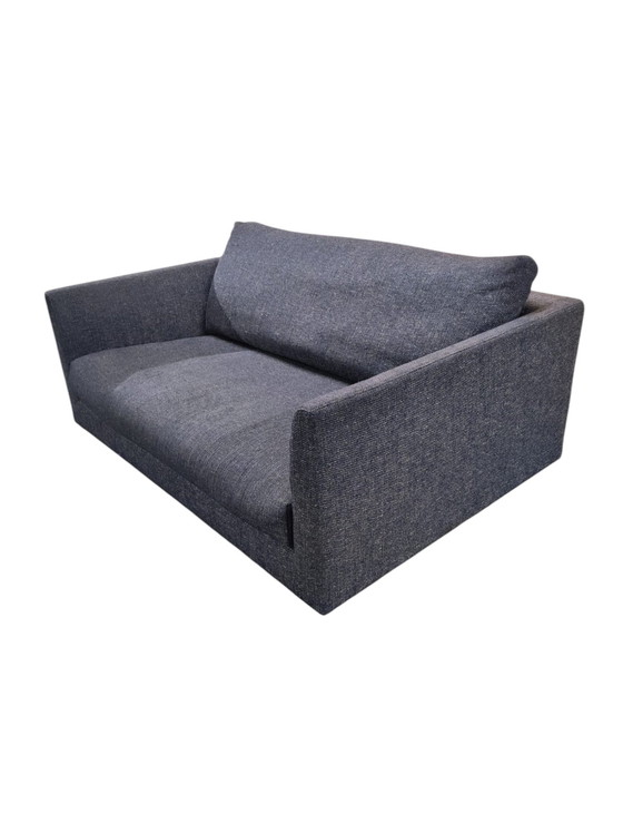 Image 1 of Montis Axel Loveseat Gijs Papavoine Gray Plush Fabric