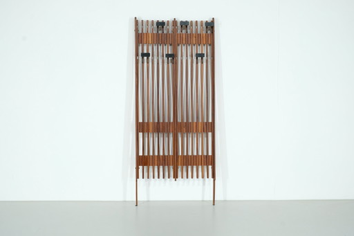 Italian Rack In Wood - 1960S